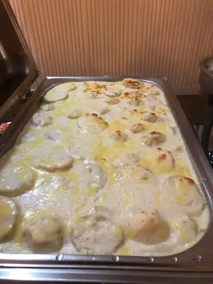 Batatas gratinadas